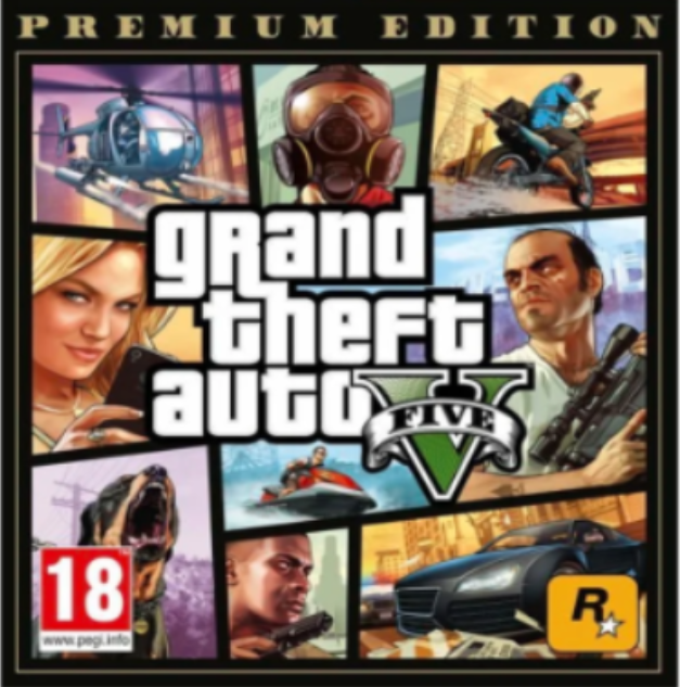 GTA V - PREMIUM EDITION - PS4 - DISCO - Falas Store – Jogos Digitais em Angola