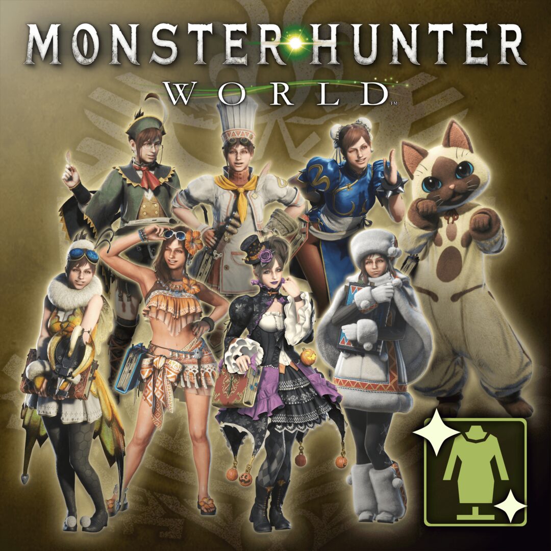 MH: World - Pacote Completo de Roupas da Assistente