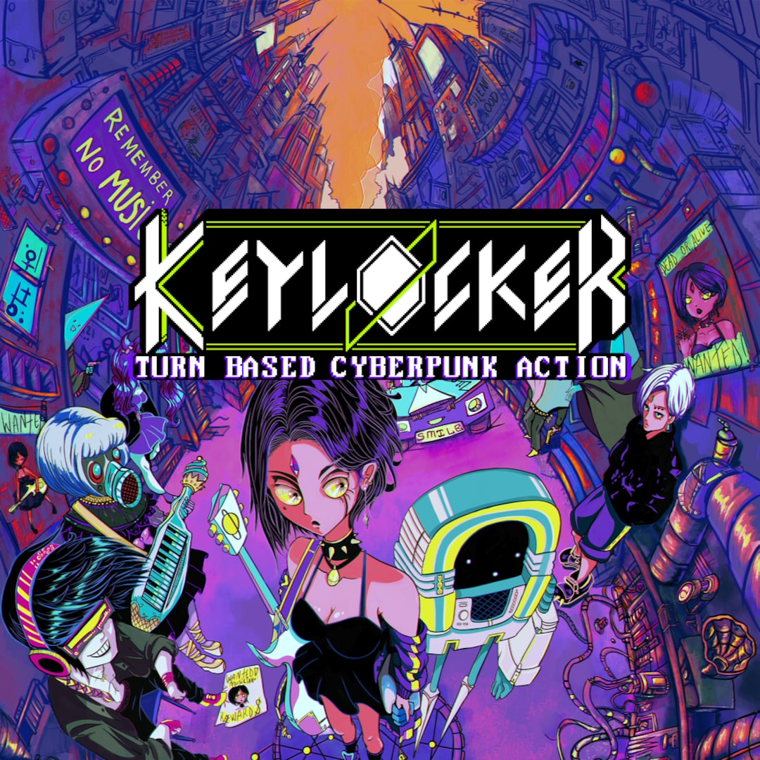 Keylocker | Ação Cyberpunk em Turnos (Keylocker | Turn Based Cyberpunk Action)