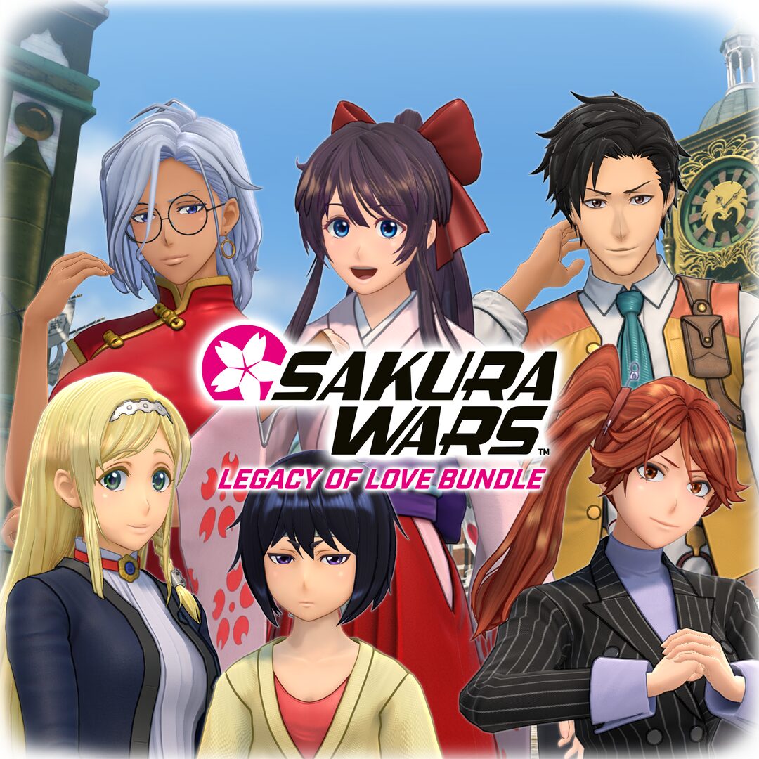 Conjunto Legacy of Love do Sakura Wars