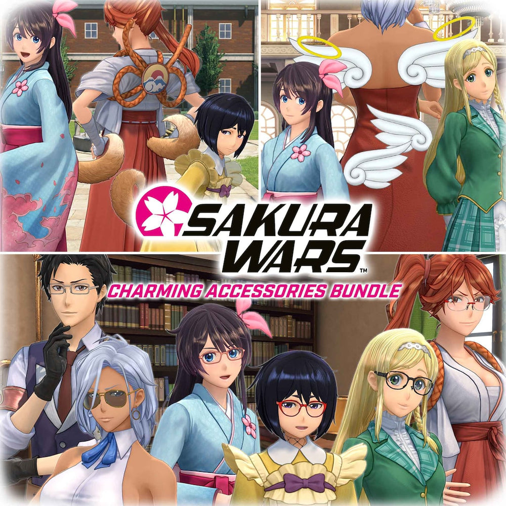 Conjunto Charming Accessories do Sakura Wars