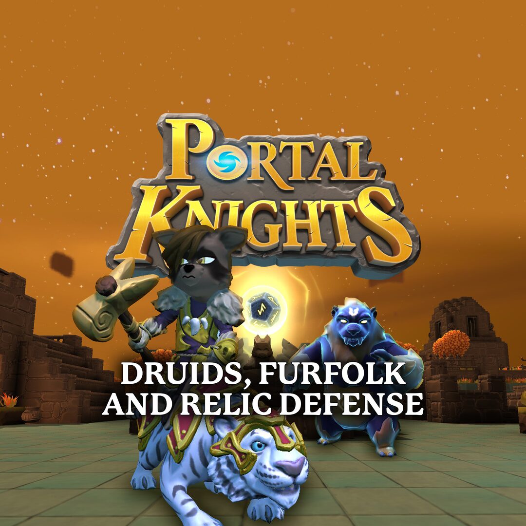 Portal Knights - Druidas, Povo Peludo e Defesa de Relíquia