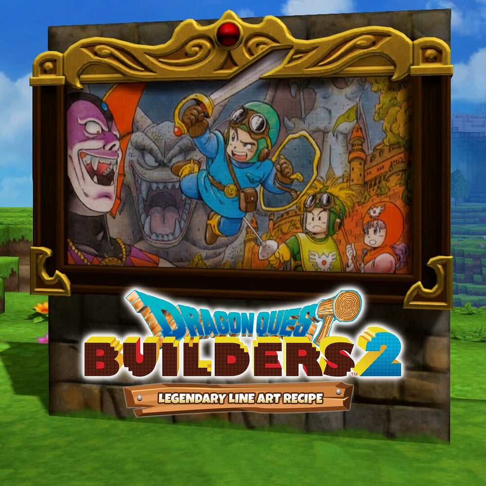 DRAGON QUEST BUILDERS 2 - Receita de Legendary Line Art