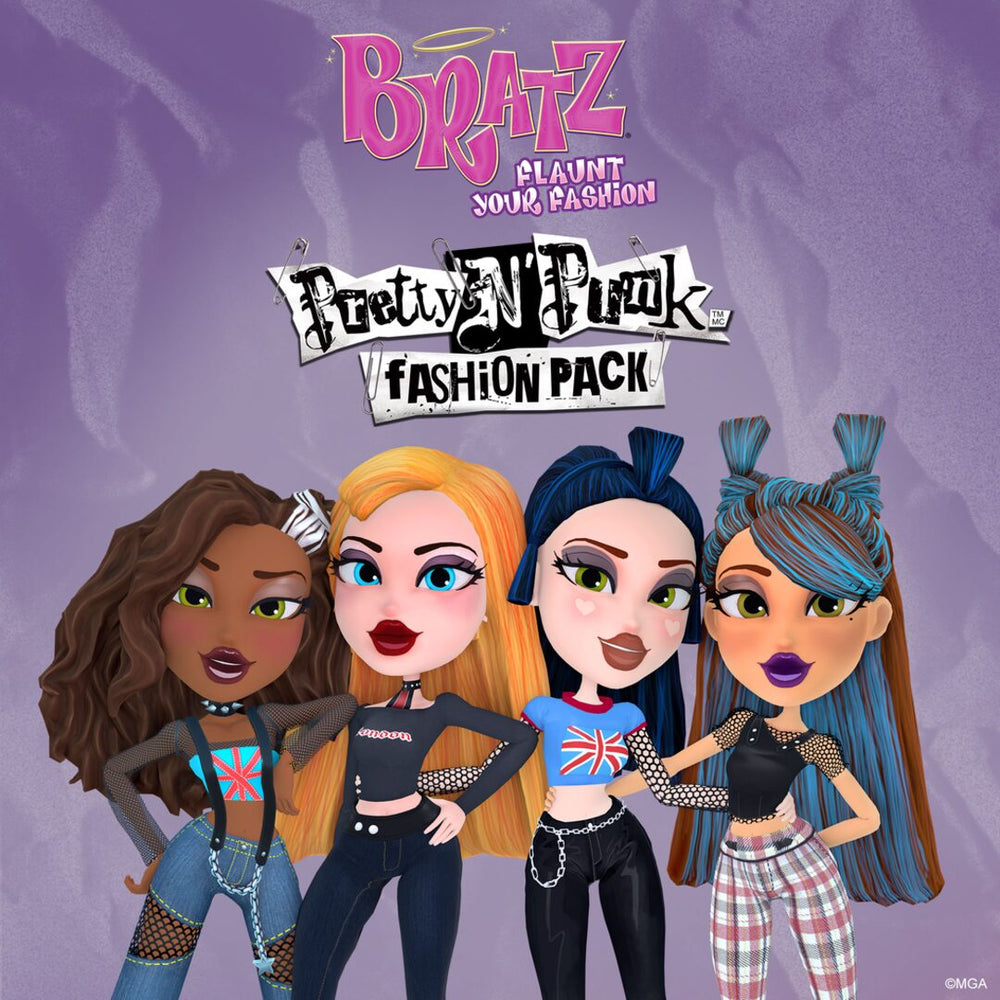 Bratz®: Mostra o teu estilo - Pacote de Moda Pretty 'N' Punk