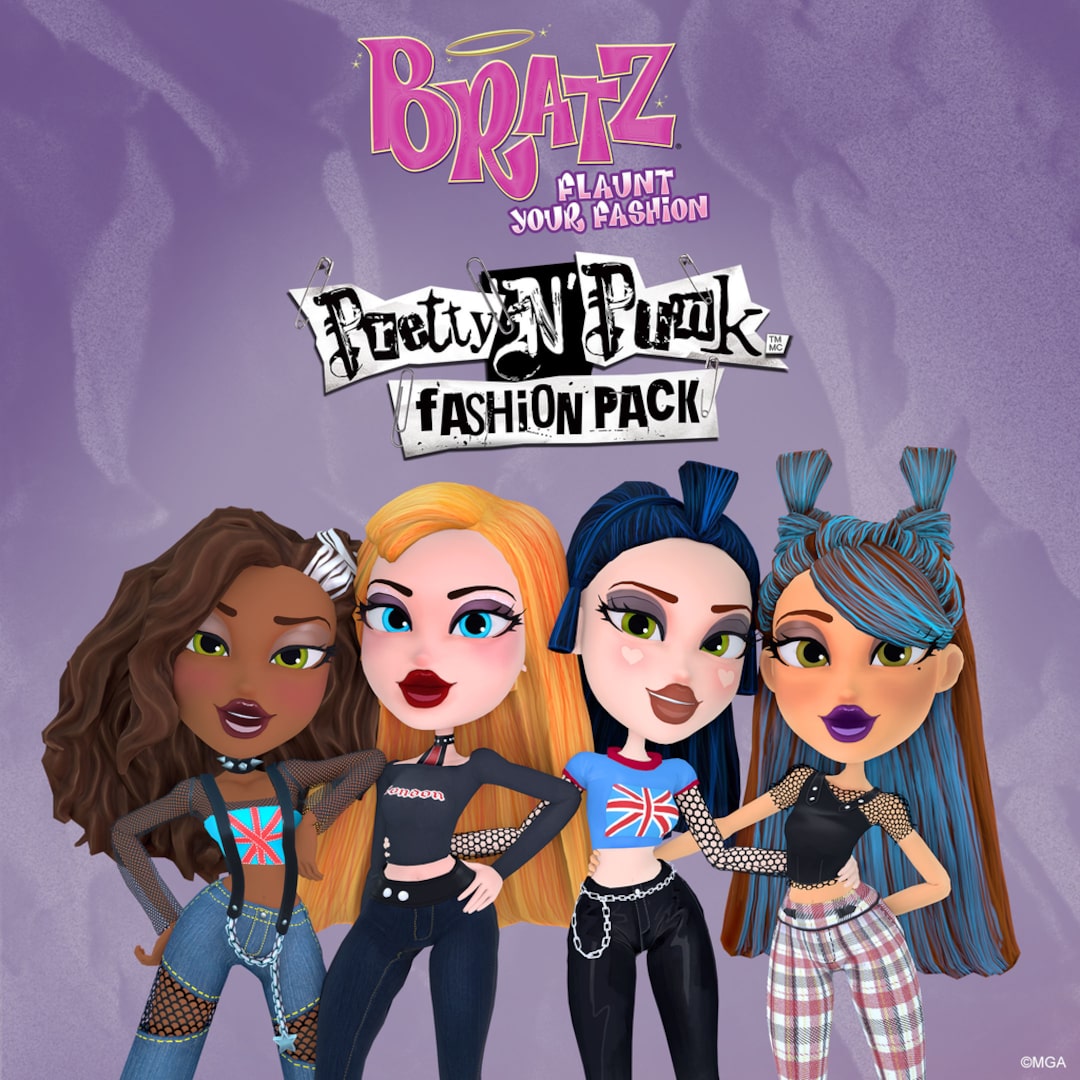 Bratz®: Exiba seu Estilo – Pacote de Moda Pretty 'N' Punk