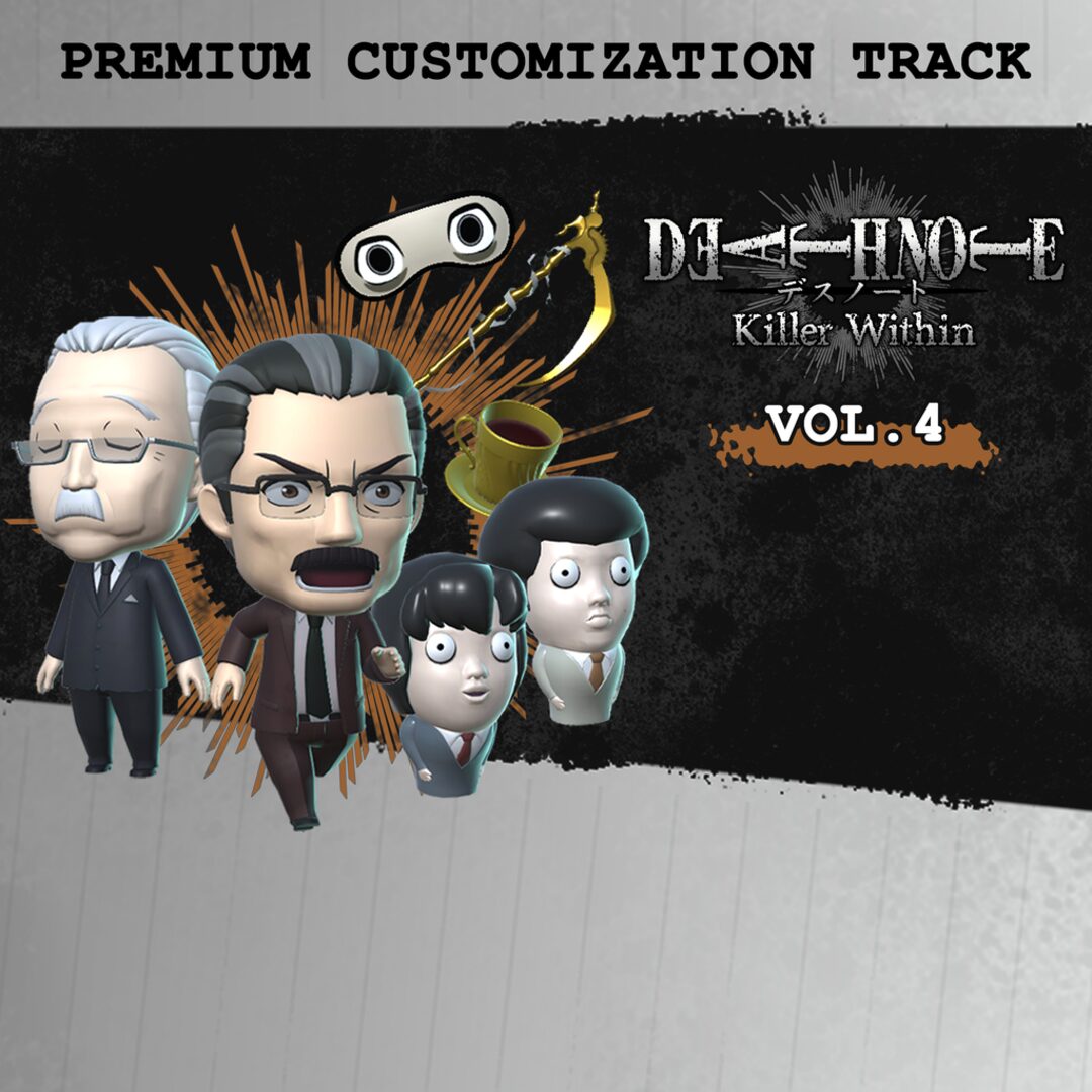 DEATH NOTE Killer Within - Trilha de Personalização Premium Vol. 4