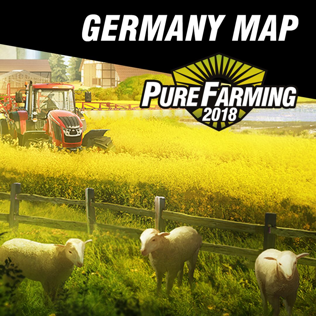 Pure Farming 2018 - Mapa da Alemanha