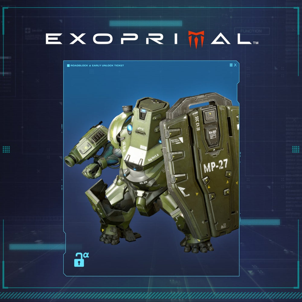 Exoprimal - Acesso desbloqueado antecipado ao Roadblock α