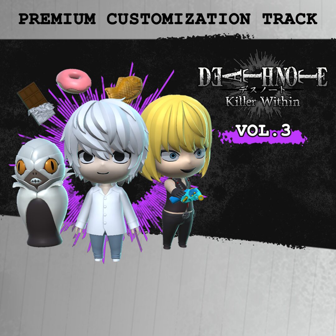 DEATH NOTE Killer Within - Trilha de Personalização Premium Vol. 3