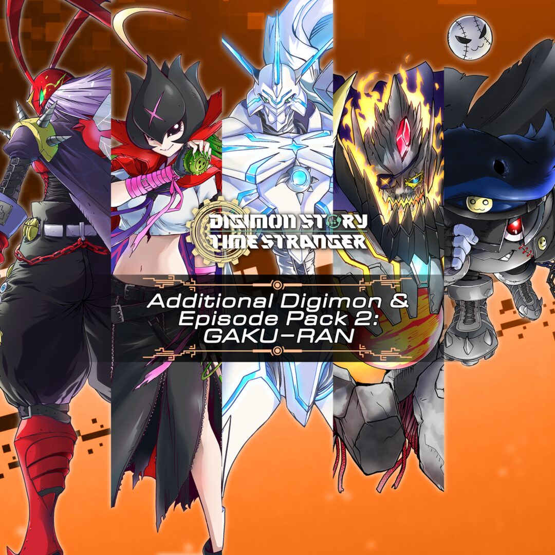 Digimon Story Time Stranger - Pacote de Episódios e Digimon Adicionais 2: GAKU−RAN