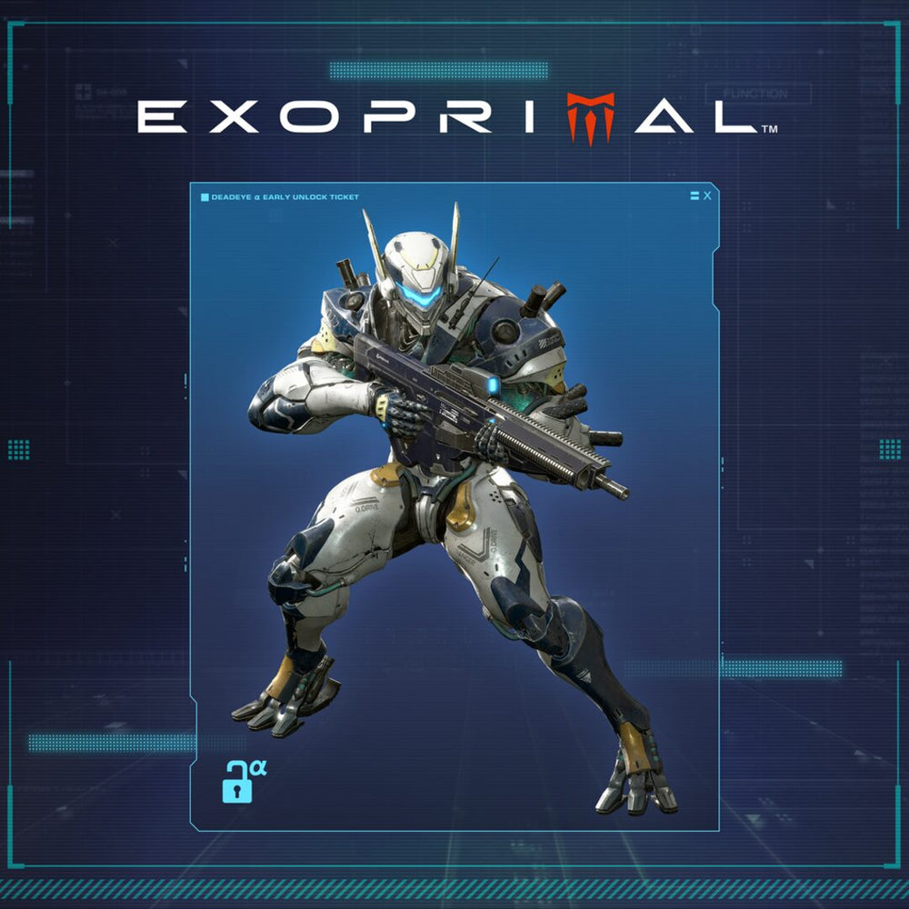 Exoprimal - Acesso desbloqueado antecipado ao Deadeye α