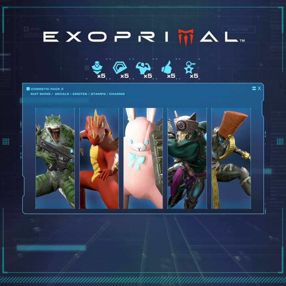 Exoprimal - Pacote Decorativo 3