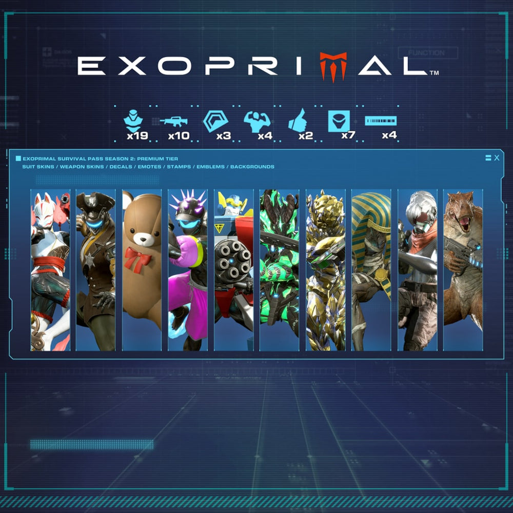Exoprimal - Survival Pass Exoprimal, Temporada 2: Escalão Premium