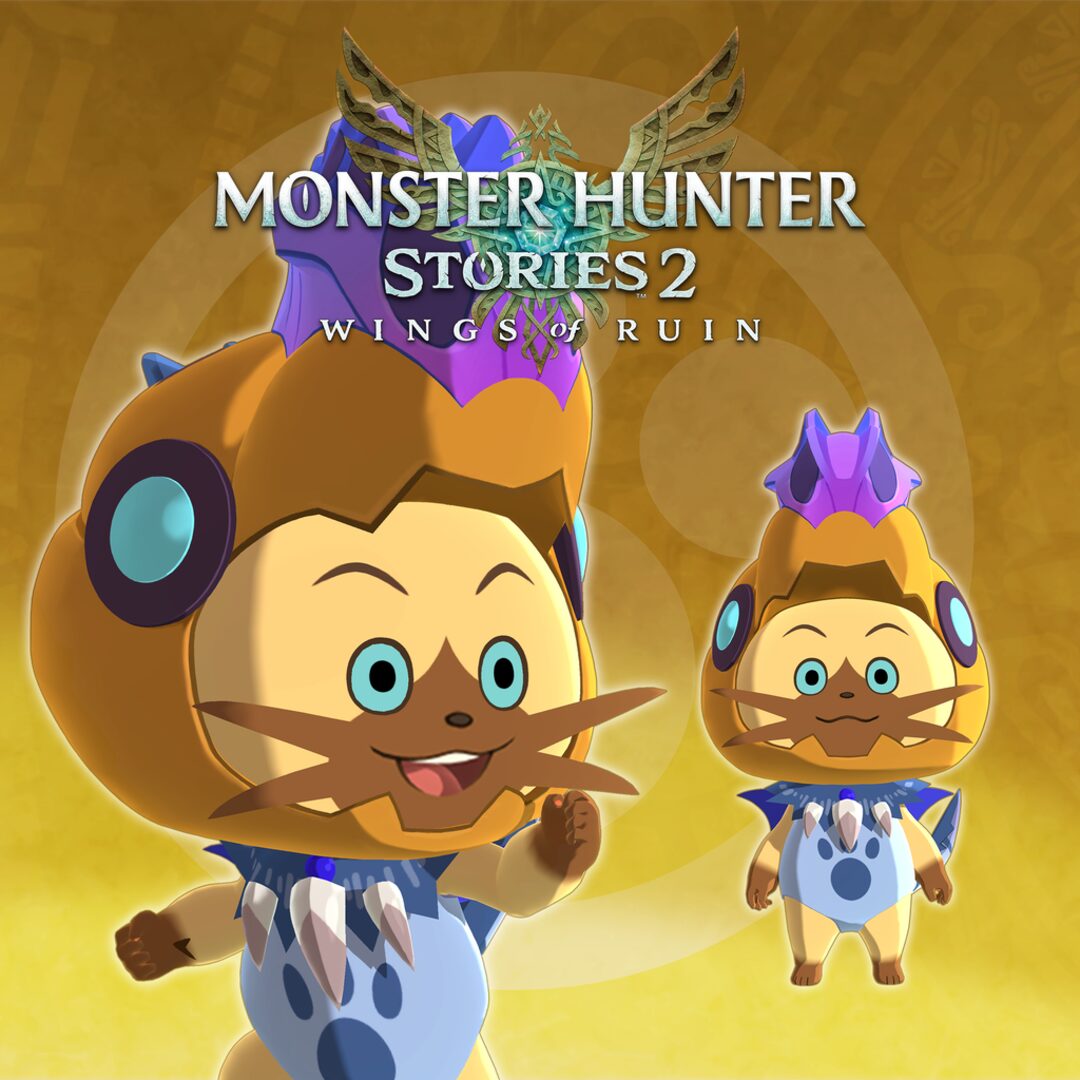 Monster Hunter Stories 2: Wings of Ruin - Roupas de Navirou: Fantasia de Anjanath F.