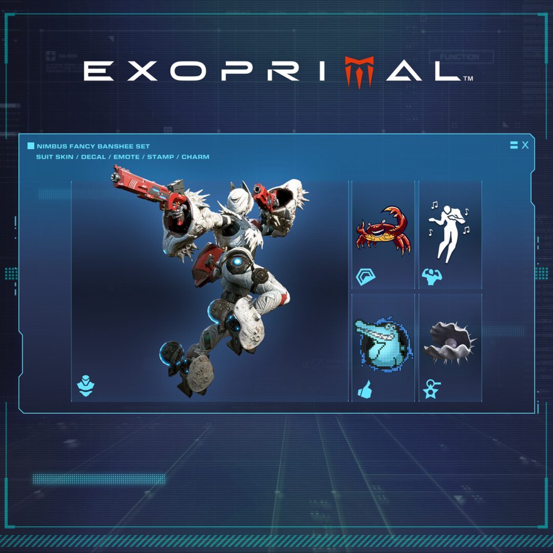 Exoprimal - Conjunto Nimbus Banshee Chique
