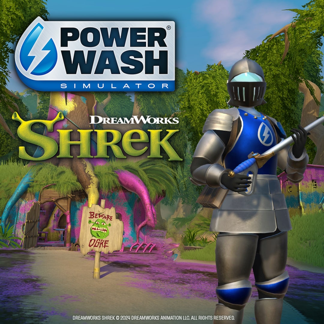 Pacote especial do PowerWash Simulator — Shrek