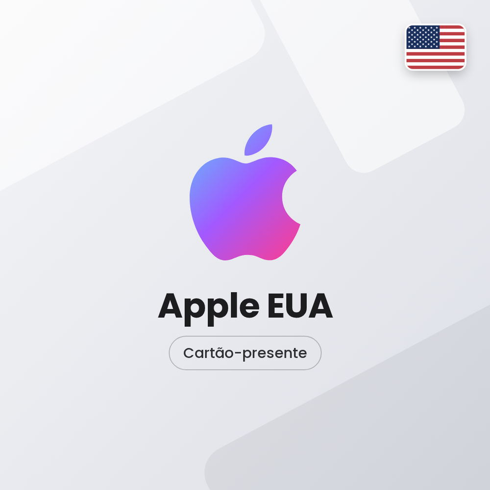 Apple EUA · Cartão-presente · capa Falas