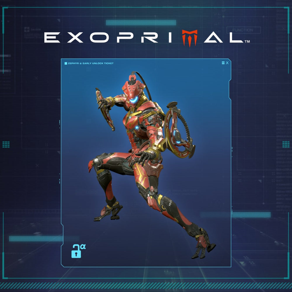 Exoprimal - Acesso desbloqueado antecipado ao Zephyr α