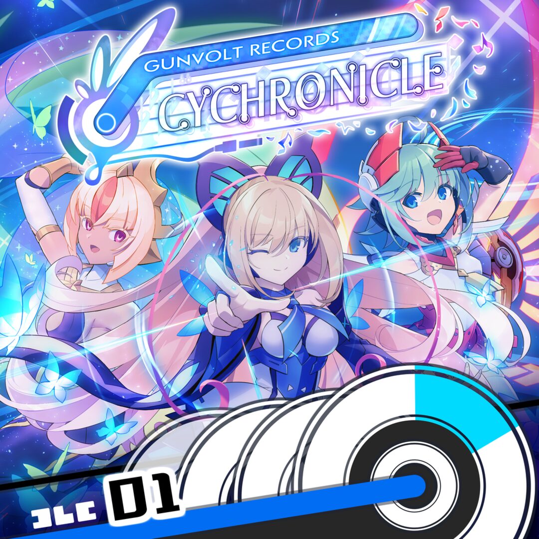 GUNVOLT RECORDS Cychronicle - Conjunto de músicas 1 - Lumen: ♪Carmim Deslumbrante ♪Mundo paralelo ♪Paraíso de Vidro ♪Último Desejo