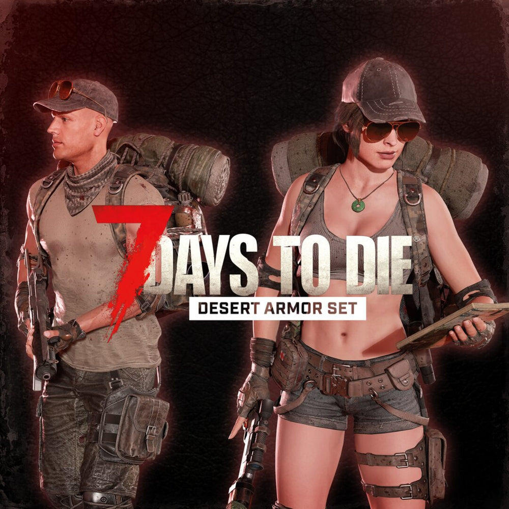 7 Days to Die - Conjunto de armadura do deserto