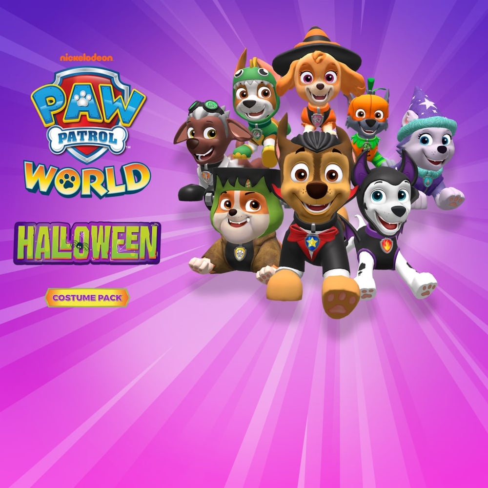 PAW Patrol World - Halloween - Pacote de roupas