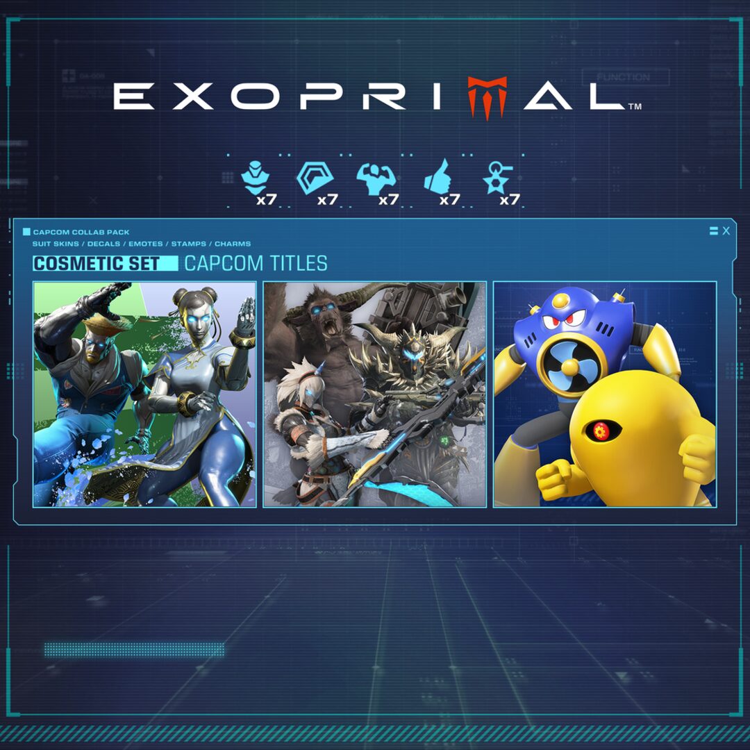 Exoprimal - Pacote Capcom Collab
