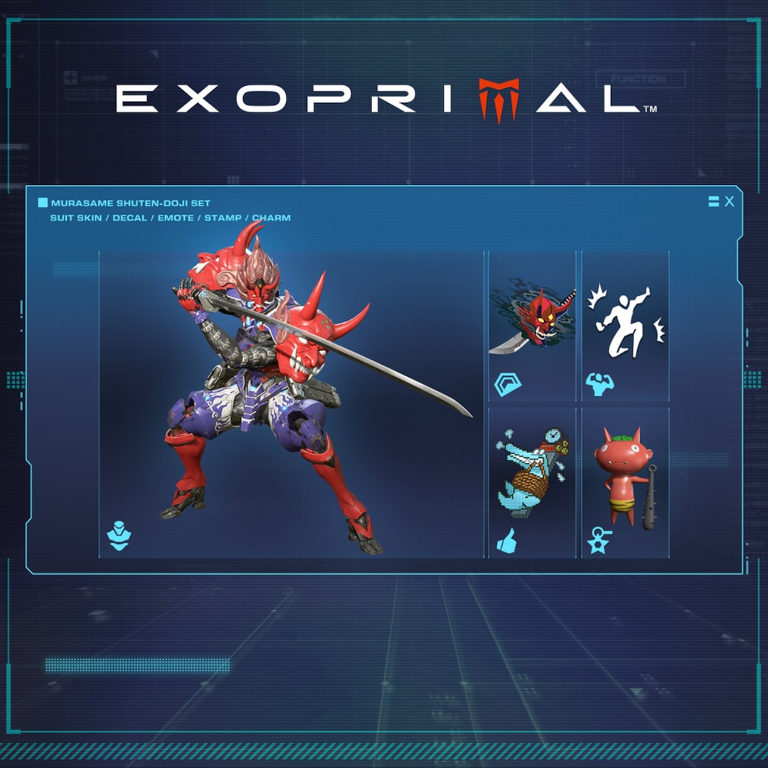 Exoprimal - Conjunto Murasame Shuten-Doji