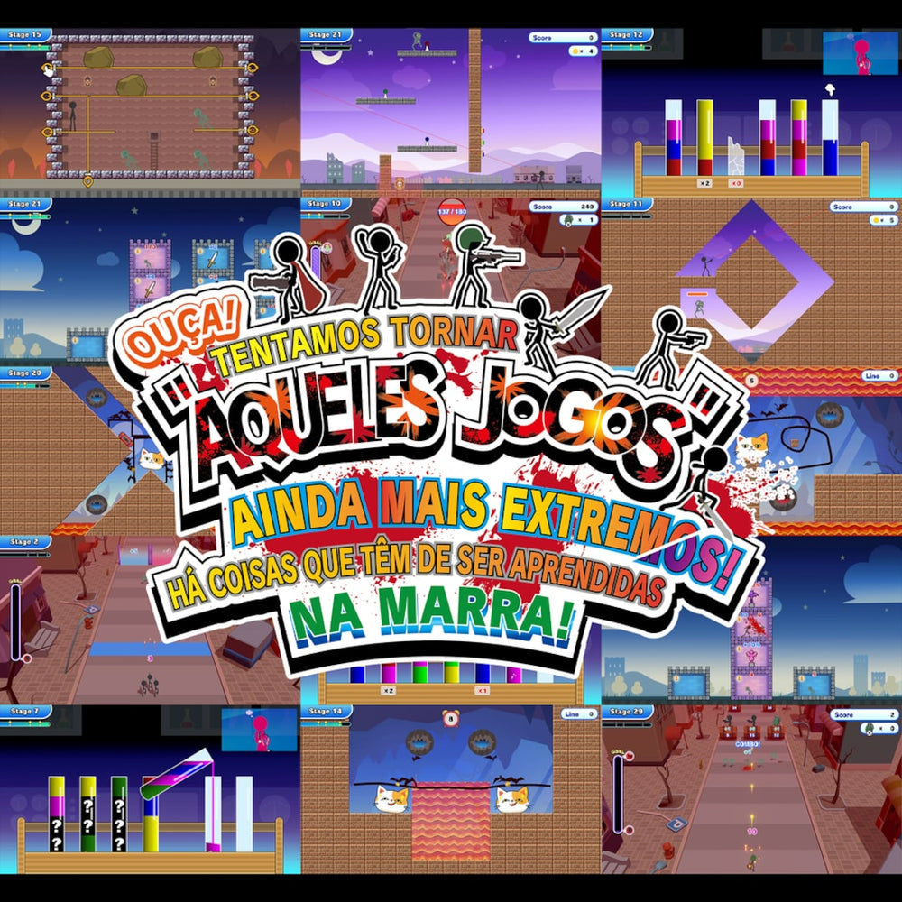 OUÇA! TENTAMOS TORNAR “AQUELES JOGOS” AINDA MAIS EXTREMOS! HÁ COISAS QUE TÊM DE SER APRENDIDAS NA MARRA!