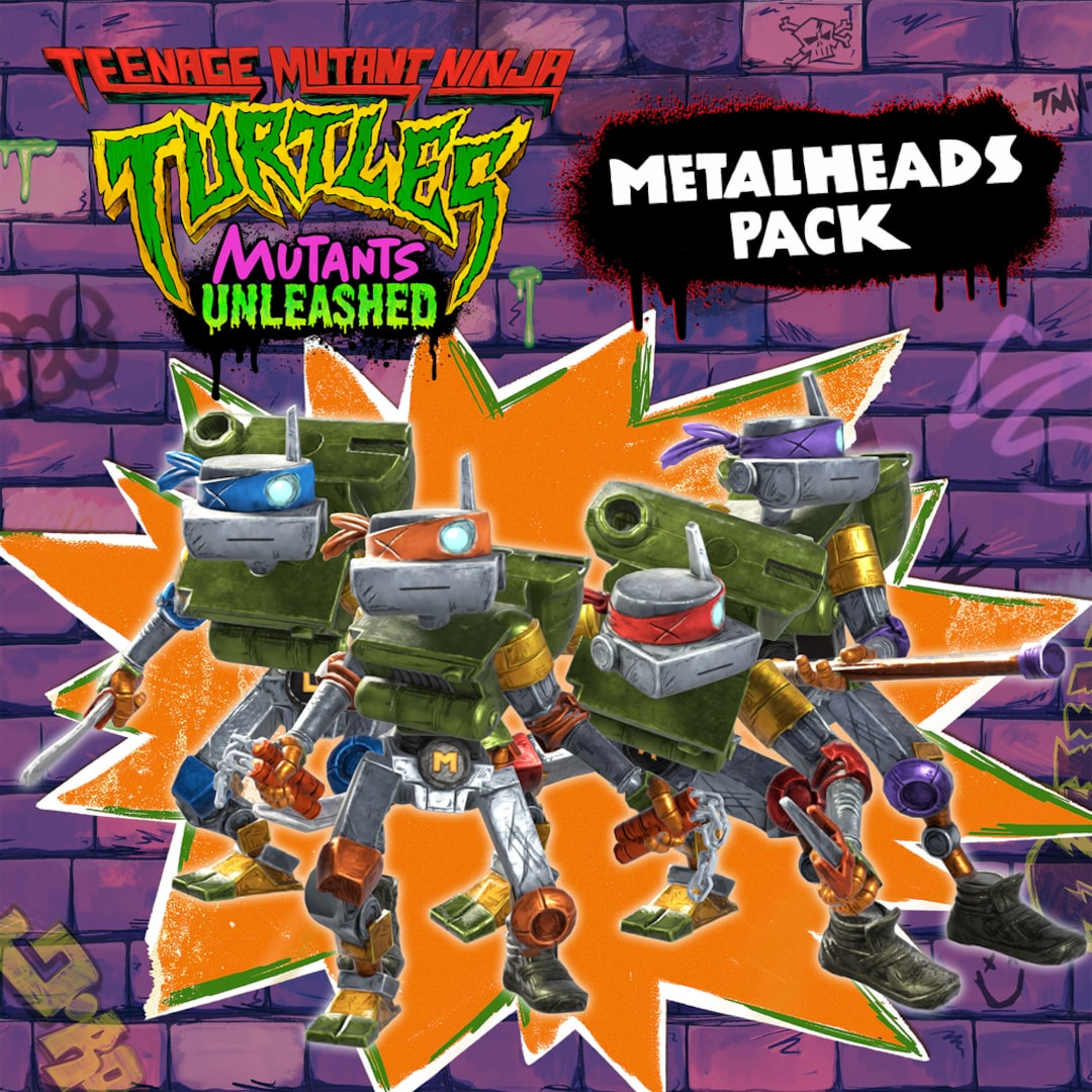 As Tartarugas Ninja: Mutantes à Solta - Pacote Metalheads