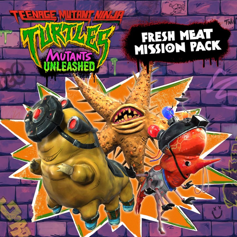 As Tartarugas Ninja: Mutantes à Solta - Pacote de missão Carne fresca