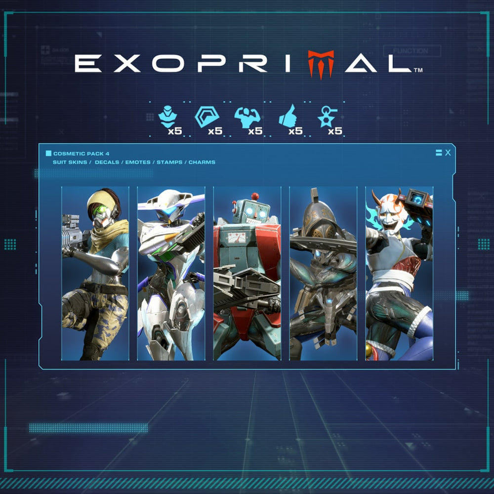 Exoprimal - Pacote decorativo 4