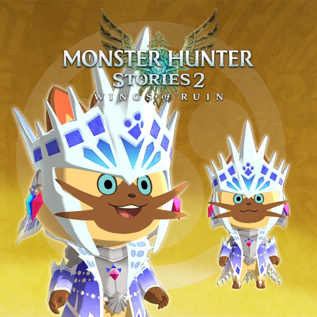 Monster Hunter Stories 2: Wings of Ruin - Roupas de Navirou: Fantasia de Velkhana