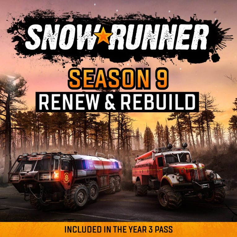 SnowRunner - Season 9: Renew & Rebuild (PSN BR)