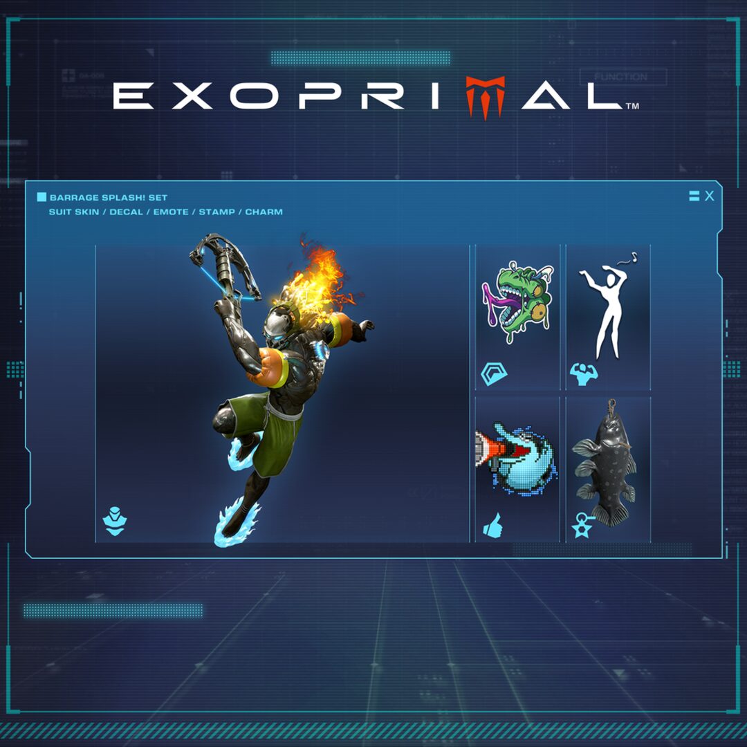 Exoprimal - Conjunto Bombardeiro Tibum!