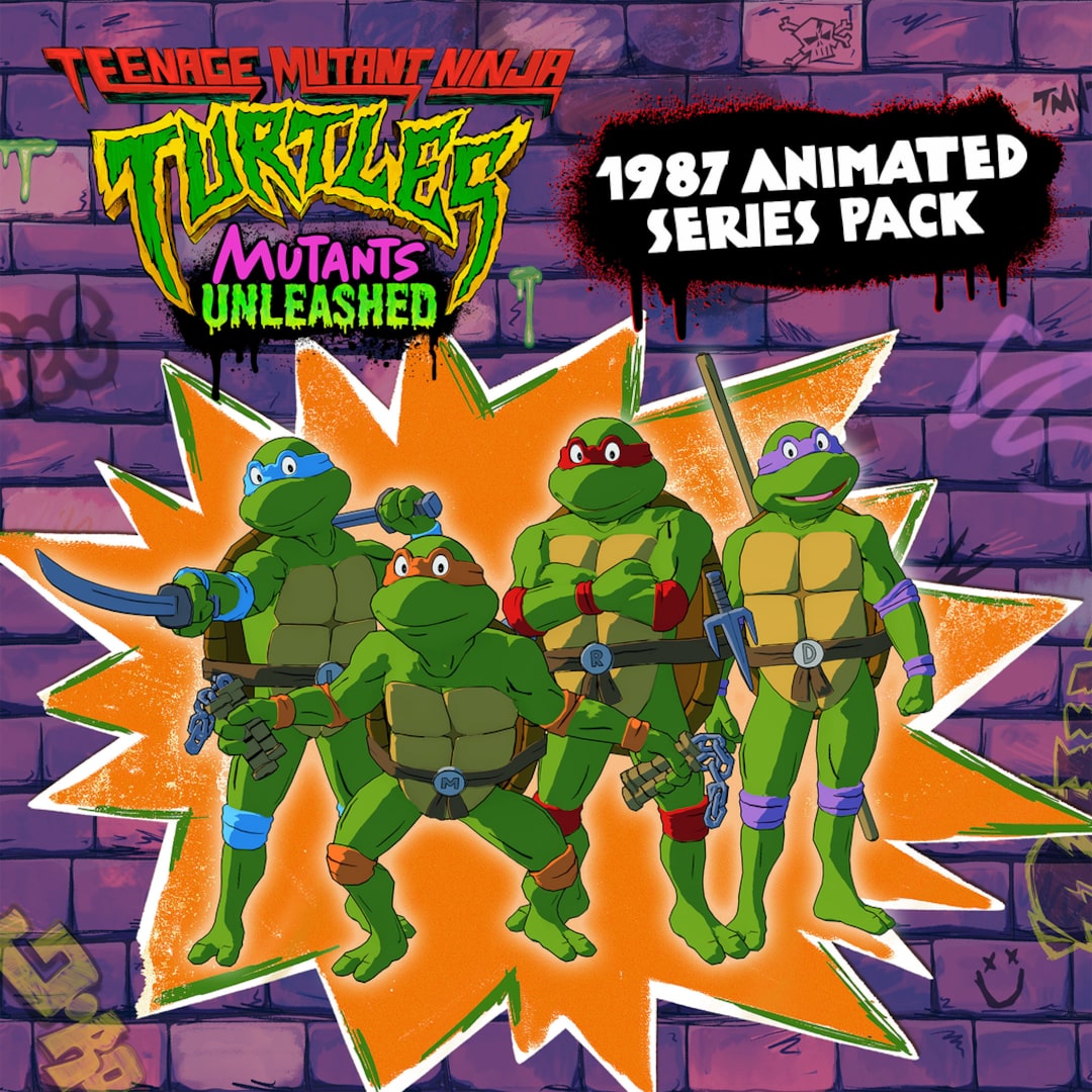As Tartarugas Ninja: Mutantes à Solta - Pacote da Série de animação 1987