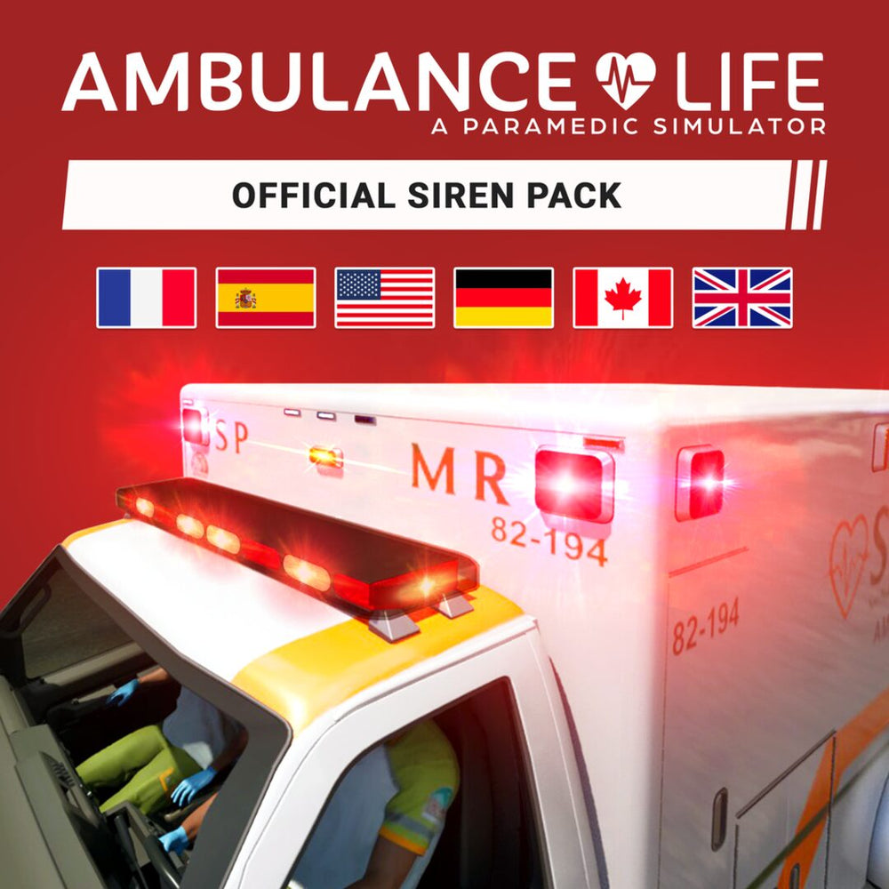 Ambulance Life - Official Siren Pack (PSN BR)