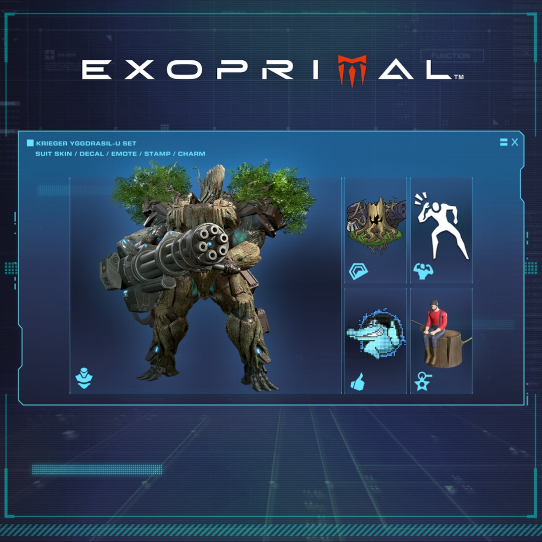 Exoprimal - Conjunto Krieger Yggdrasil-U