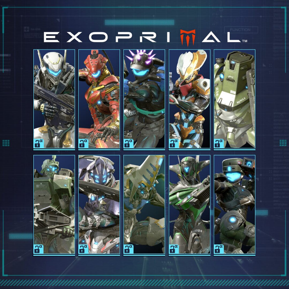 Exoprimal - Pacote de Vales de Desbloqueio Antecipado de Exotraje 1
