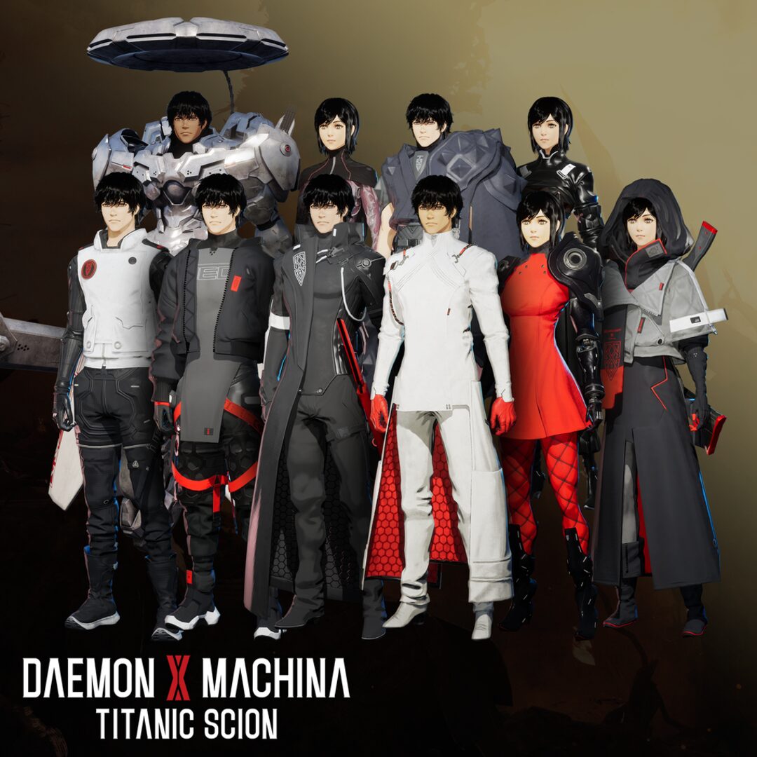 Daemon X Machina: Titanic Scion - Conjunto de visuais do Axioma Soberano
