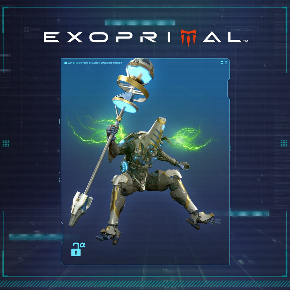Exoprimal - Acesso desbloqueado antecipado ao Witchdoctor α