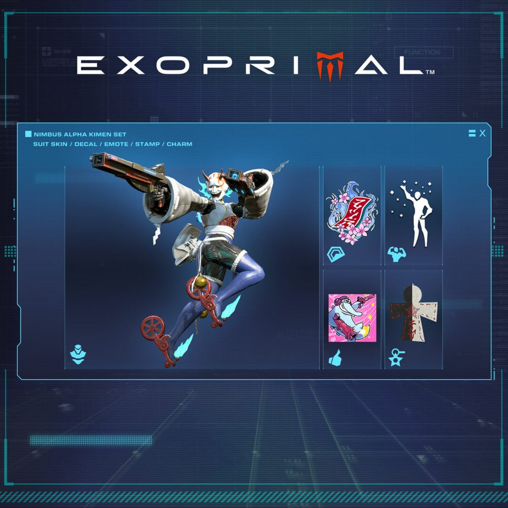 Exoprimal - Conjunto Nimbus Alpha Kimen