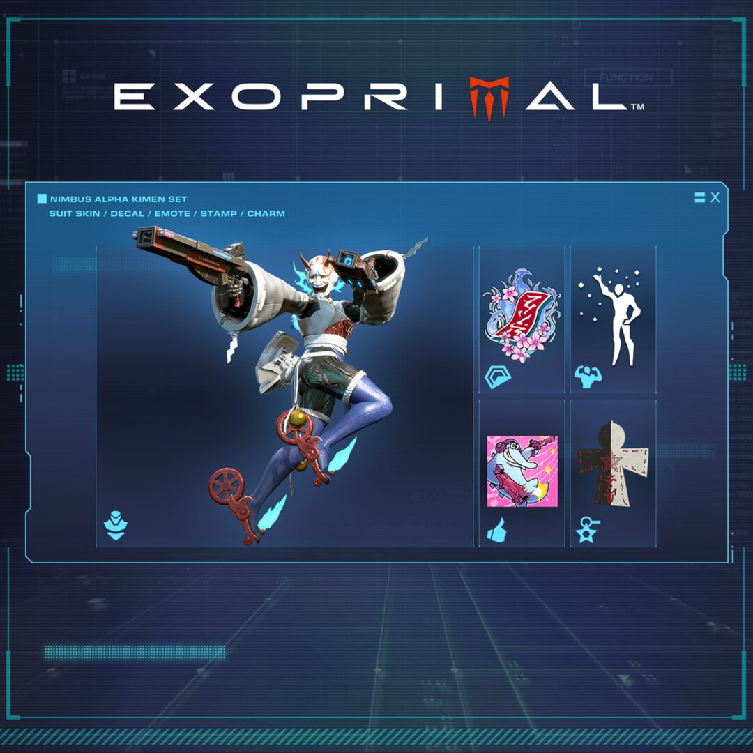 Exoprimal - Conjunto Nimbus Alfa Kimen