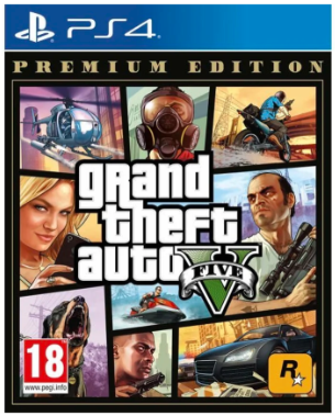 GTA V - PREMIUM EDITION - PS4 - DISCO