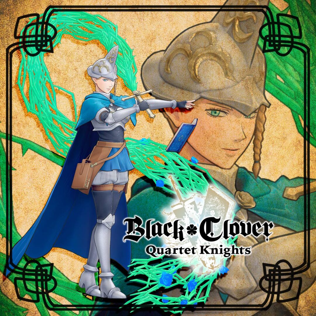 BLACK CLOVER: QUARTET KNIGHTS - Conj. Cav. Mágico Real - Azul
