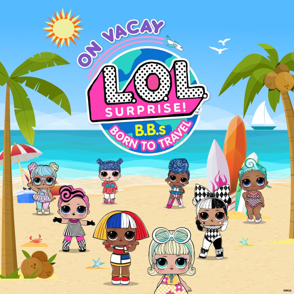 L.O.L. Surprise! B.B.s BORN TO TRAVEL™ - De Férias
