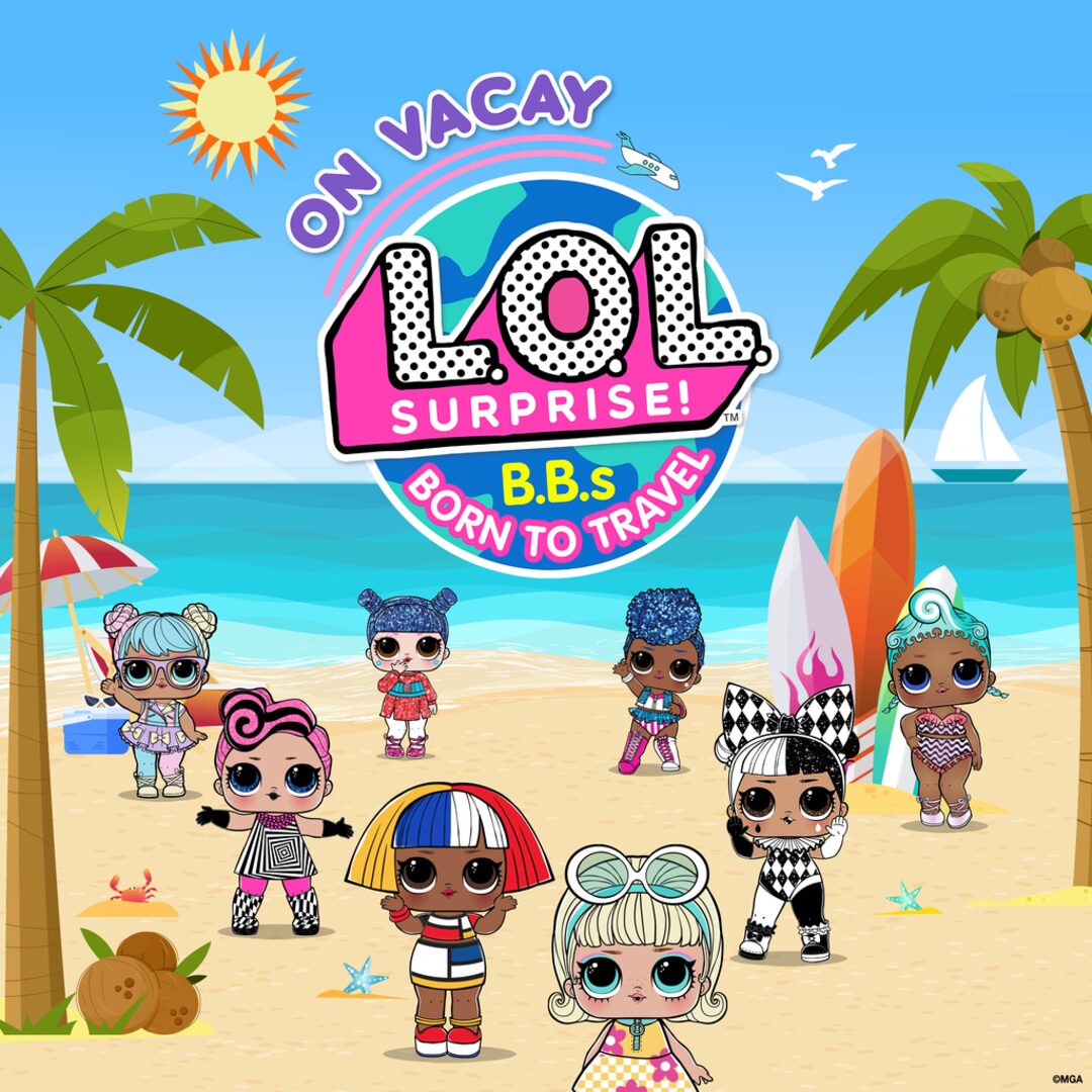 L.O.L. Surprise! B.B.s BORN TO TRAVEL™ – En vacances