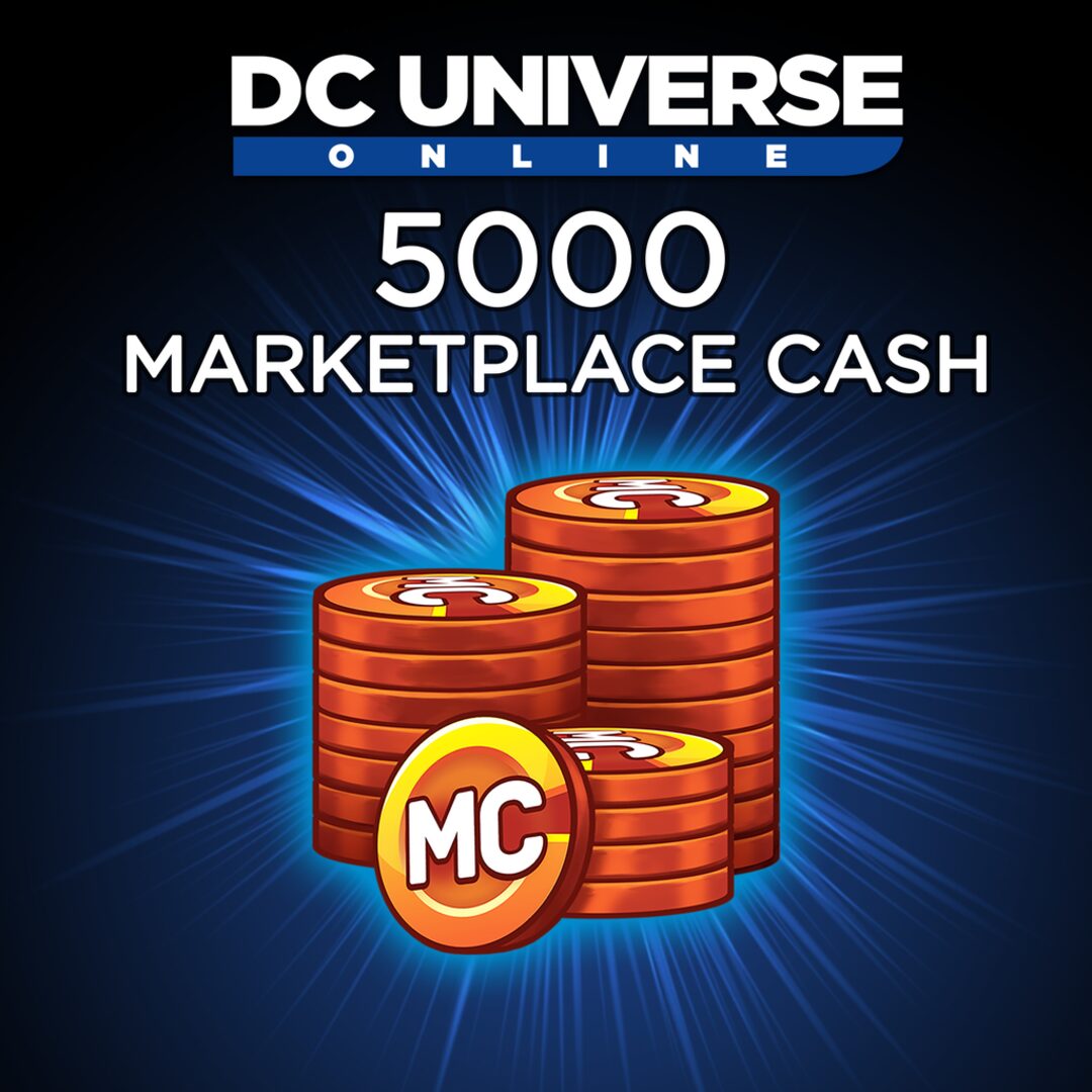 DC Universe™ Online - 5000 Marketplace Cash