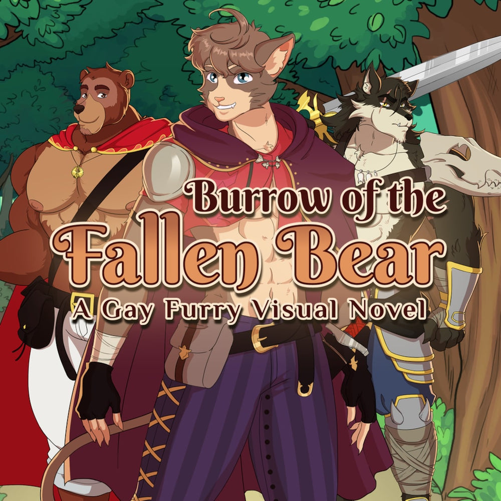 Burrow of the Fallen Bear: A Gay Furry Visual Novel - Falas Store – Jogos Digitais em Angola