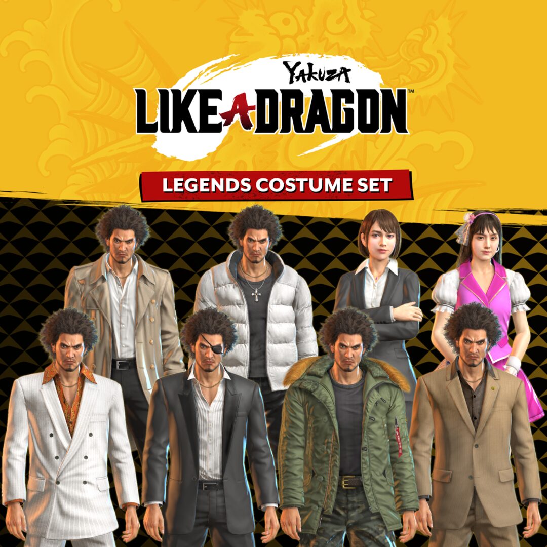 Yakuza: Like a Dragon - Conjunto de Trajes "As Lendas"