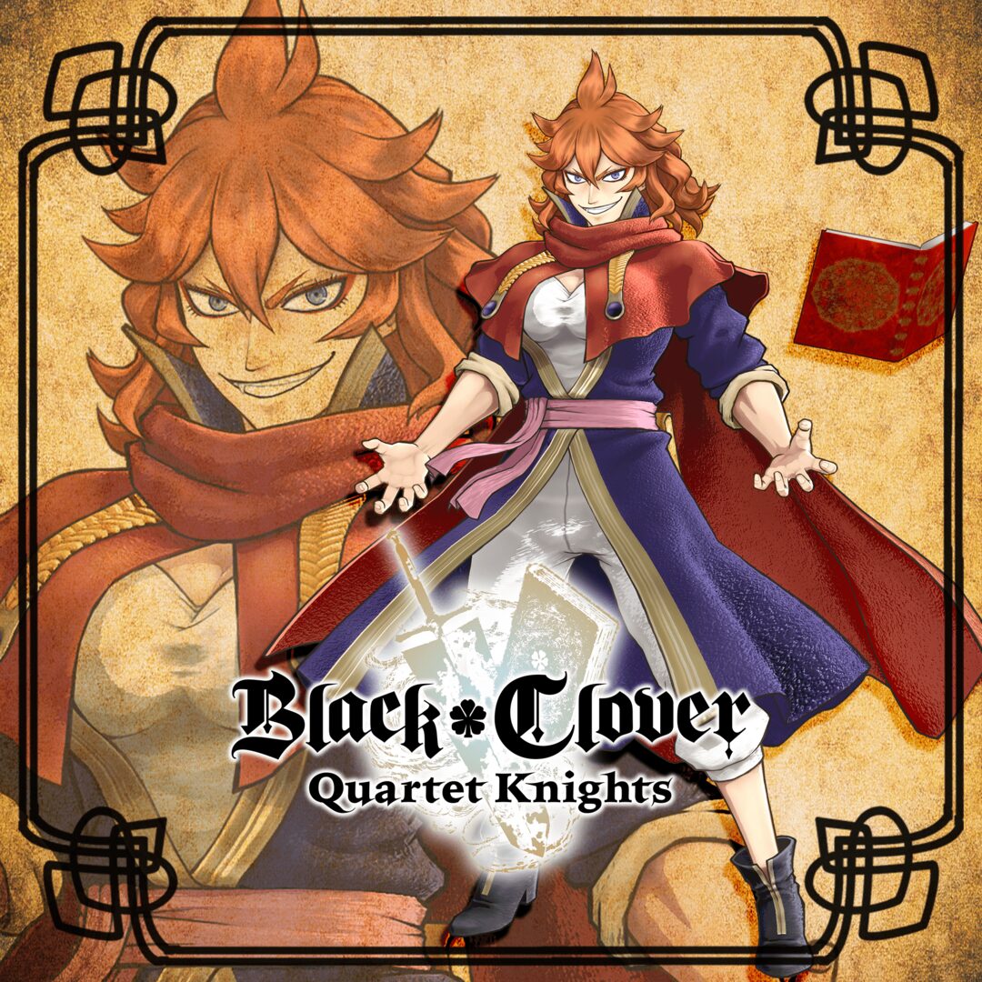 BLACK CLOVER: QUARTET KNIGHTS - Conj. Cav. Mágico Real - Verm.